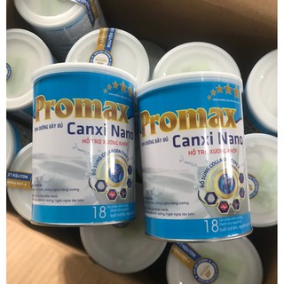 combo 2h sữa Promax canxi nano 400g