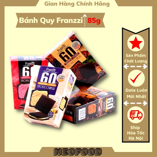 Bánh quy Franzzi hộp 85gram sẵn 4 vị