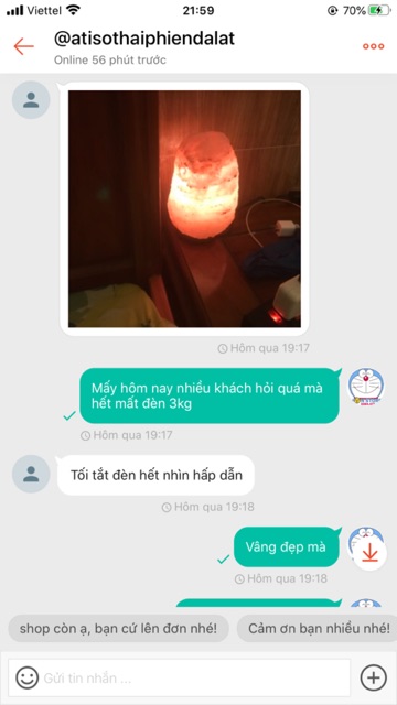 Đèn đá muối Himalaya cao cấp nhập khẩu trực tiếp Pakistan, đèn phong thủy tài lộc, thanh lọc không khí