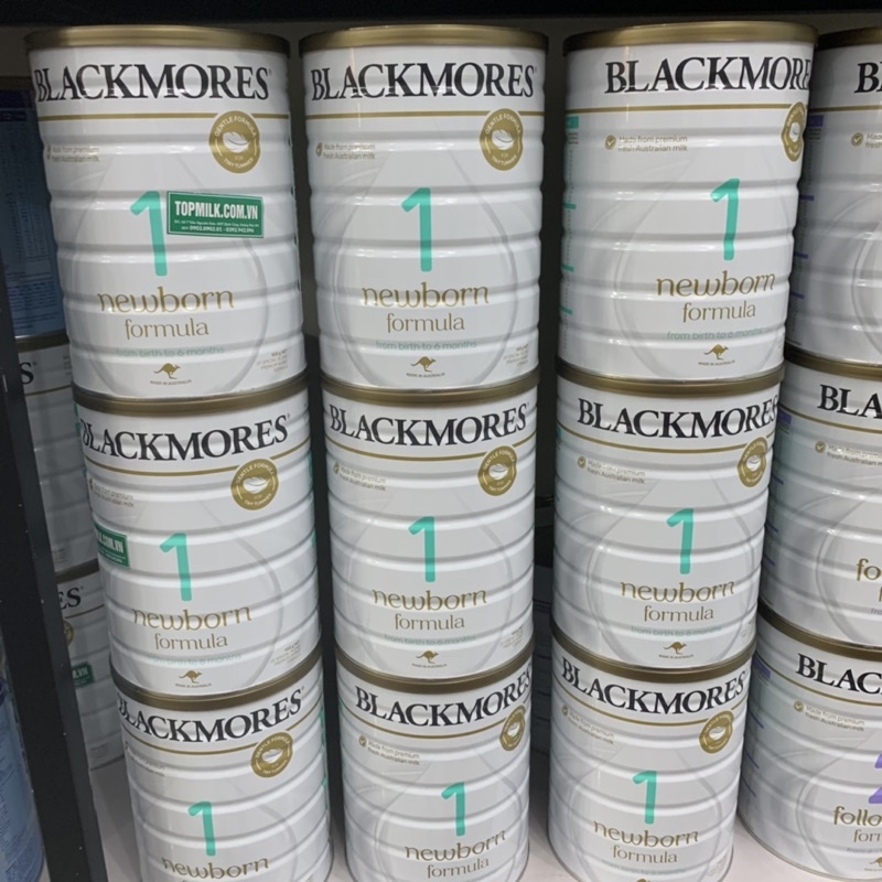 Sữa BLACKMORE 900gr đủ 3 Số 1, 2, 3  Date mới