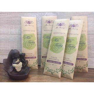 Nhang sạch, nhang thảo mộc tự nhiên 100% không hóa chất, an toàn - dạng tép 50 cây dùng thử