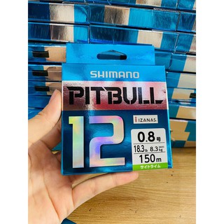 Dây Pe Câu Cá Shimano Pitbull X12