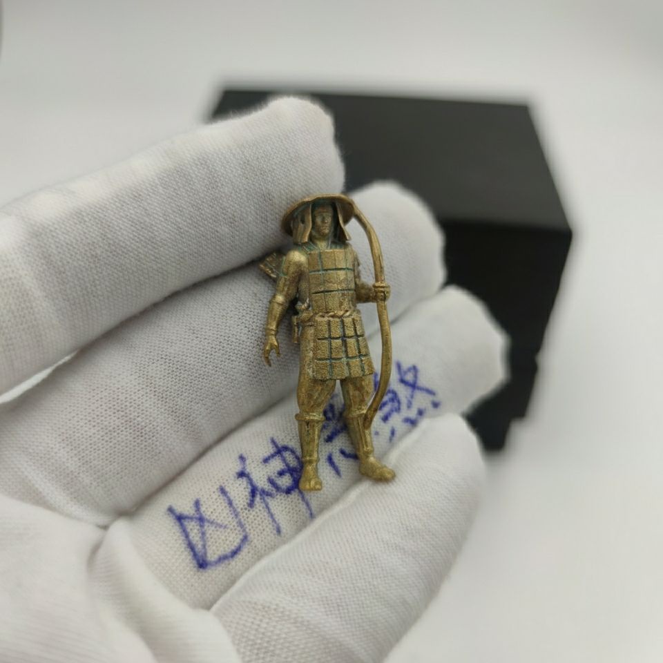 Mô Hình Đồ Chơi Người Lính Samurai Nhật Bản Bằng Đồng Thau 94