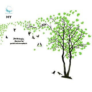 Decal Dán Tường Hình Cây 3d
