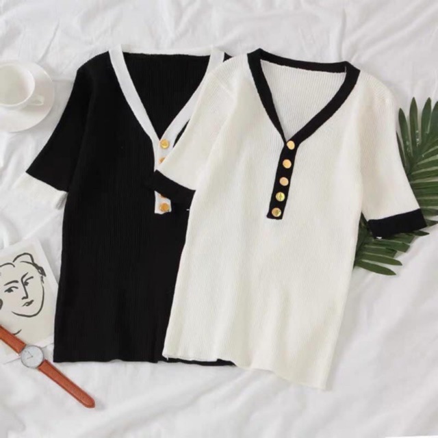 Áo len khuy đồng siêu hot ( kèm ảnh thật ) | BigBuy360 - bigbuy360.vn