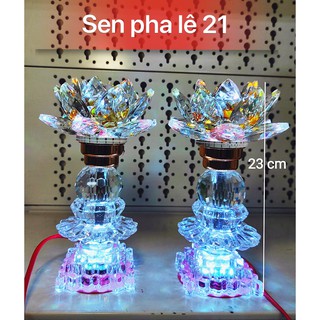 Đèn thờ SEN PHA LÊ 2 TẤC 3
