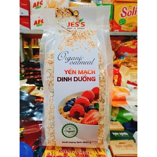 Yến Mạch Dinh Dưỡng Jes's túi 500g- Organic Oatmeal