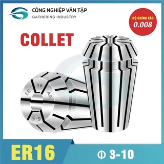 Đầu kẹp Collet ER16 độ chính xác 0.008 dùng cho bầu kẹp BT có độ chính xác và độ bền bỉ cao