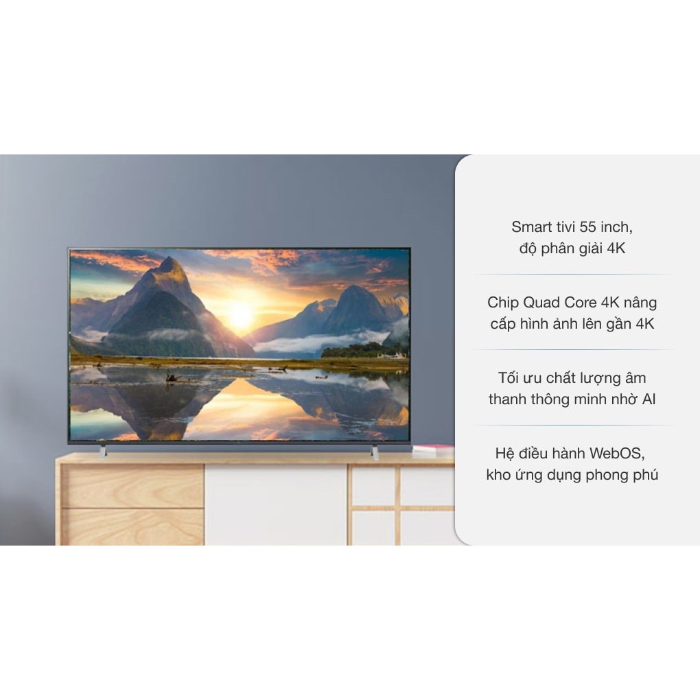 Smart Tivi LG 4K 50 inch 50UP7750 PTB model MỚI 2021 - Bảo Hành 2 Năm | BigBuy360 - bigbuy360.vn