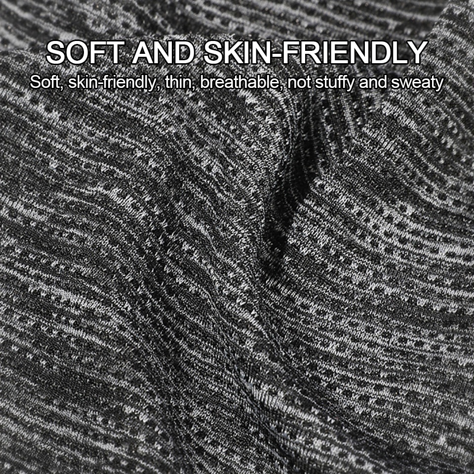 Khẩu trang thể thao mềm mại thoáng khí chống tia UV nhanh khô