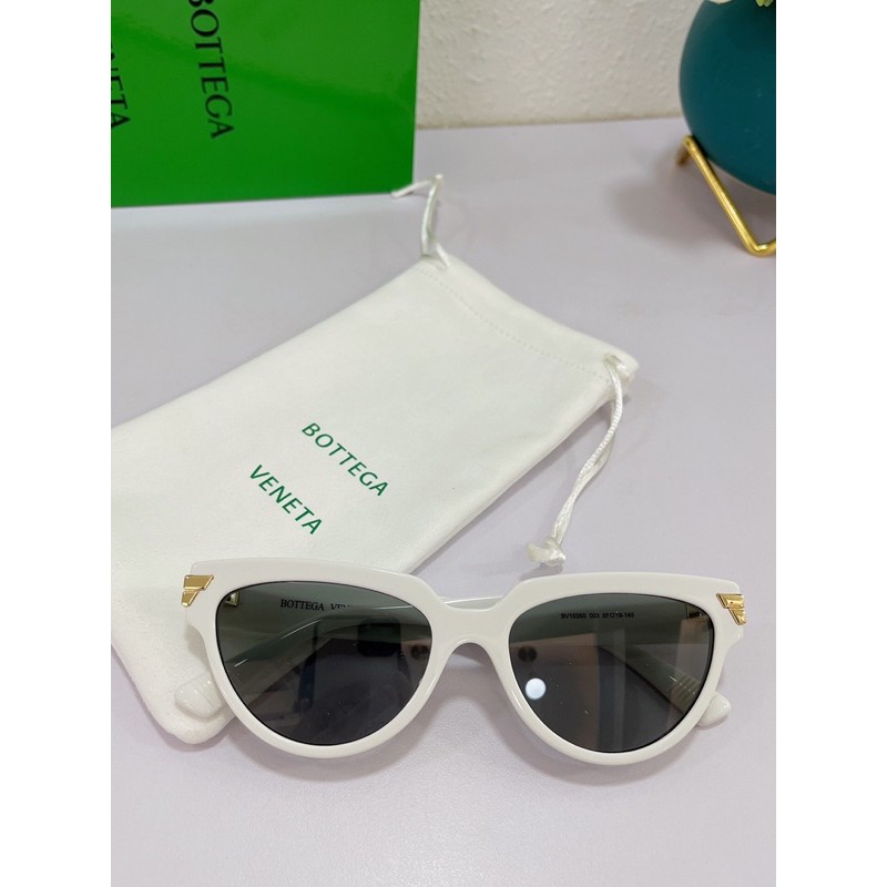 Kính thời trang nữ gọng nhựa mắt nhỏ mắt chống loá bottega veneta