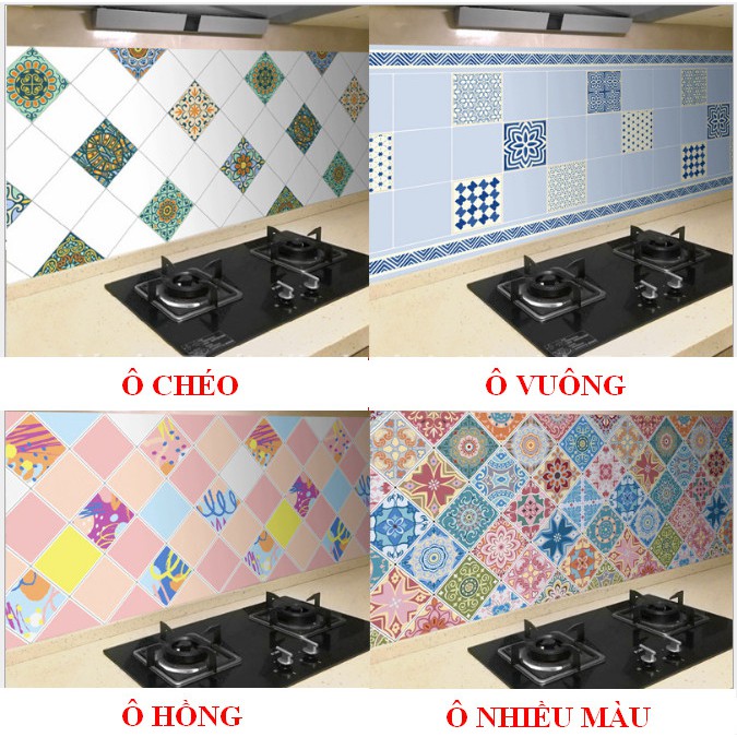 Decal giấy dán tráng nhôm họa tiết hiện đại khổ rộng 60cm