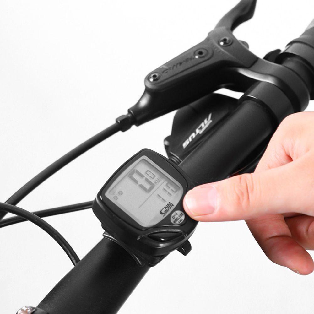 MAYSHOW Đồng Hồ Đo Tốc Độ Không Dây Màn Hình LCD Kỹ Thuật Số Cho Xe Đạp