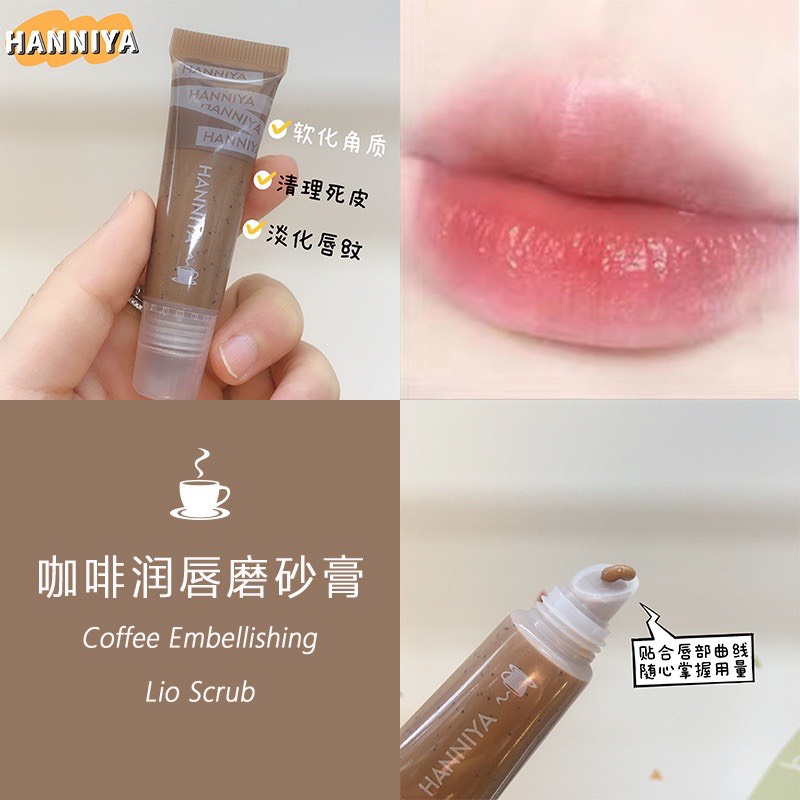 Tẩy da chết môi Haniya nội địa Trung