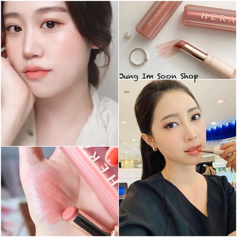 SON THỎI MỊN-LÌ HERA SENSUAL SPICY NUDE VOLUME MATTE COLOR PICK