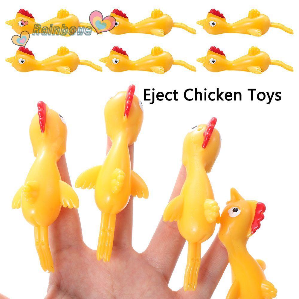 Set 1/ 5/ 10/ 20 chú gà tây bằng cao su mềm co giãn cho người lớn và trẻ em
