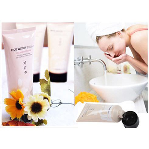 Sửa Rửa Mặt Rice Water Bright / 𝘍𝘳𝘦𝘦𝘴𝘩𝘪𝘱 / Sữa Rửa Mặt Trắng Da The Face Loại 100ML + 150ML - Julia Beauty - Sp2 | BigBuy360 - bigbuy360.vn