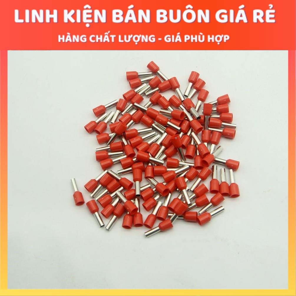 50 Đầu COSE Đầu cos kim rỗng các loại, đầu cốt dây điện, cos kim rỗng, cốt kim