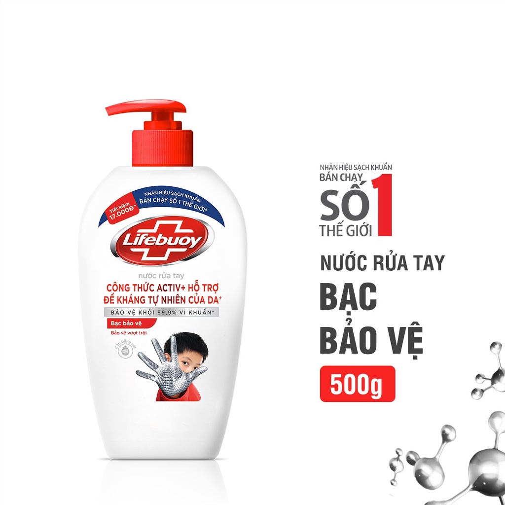 Lifebuoy nước rửa tay 450g các loại