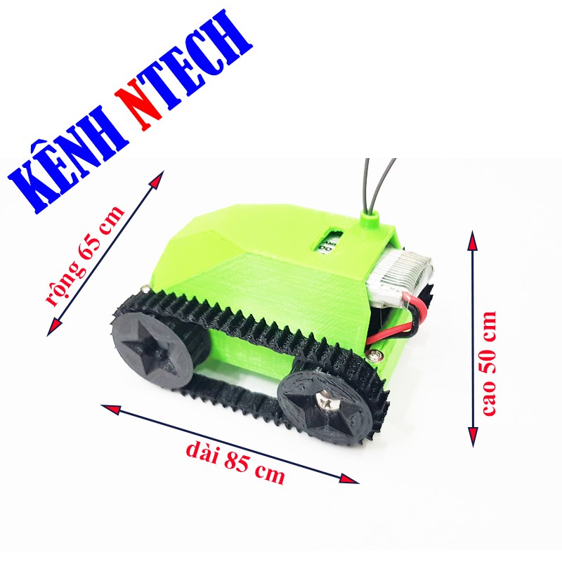 Bộ in 3D KIT xe tank mini