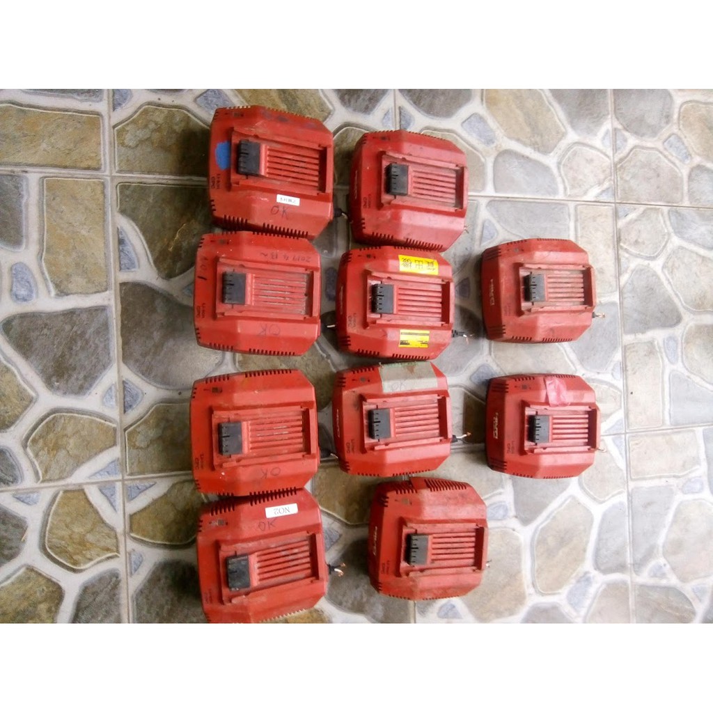 Sạc nhanh PIN Li ion Hilti C4/36-350  đã lên điện 220v.