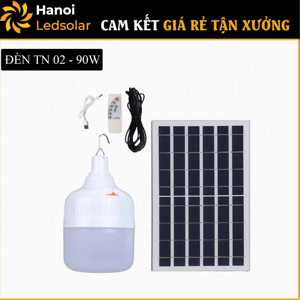 [Giá xưởng] Đèn LED Bulb năng lượng mặt trời 90W - Hà Nội LEDSOLAR