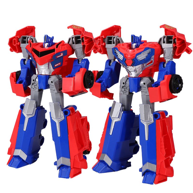 Đồ chơi người máy biến hình Optimus Prime Hornet mô ô tô robot cậu bé trẻ em