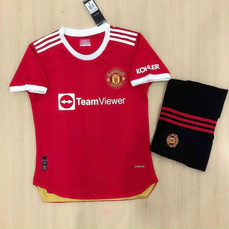 [Sale OFF] 5 mẫu áo bóng đá cao cấp CLB Man. đỏ United , đỏ + đen