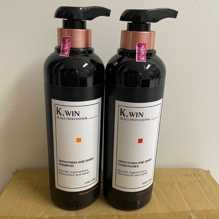 Dầu gội kwin đen phục hồi kiềm dầu hiệu quả 650ml - Dầu gội đầu CHÍNH HÃNG