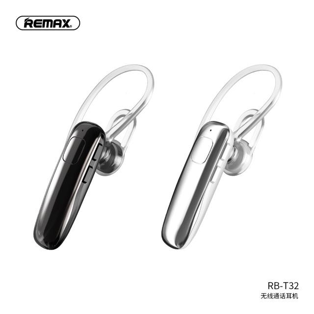 Tai nghe không dây bluetooth Remax RB-T32  V5.0 dòng 1 tai chất lượng âm thanh và mic tốt chính hãng