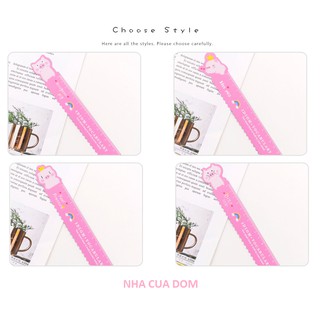 Thước mềm 15cm hình cute phô mai que