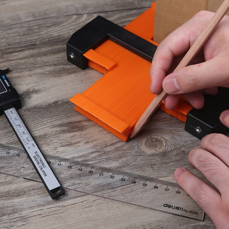 Thước Đo Đường Viền Gạch Men Bằng Hợp Kim Chất Lượng Cao