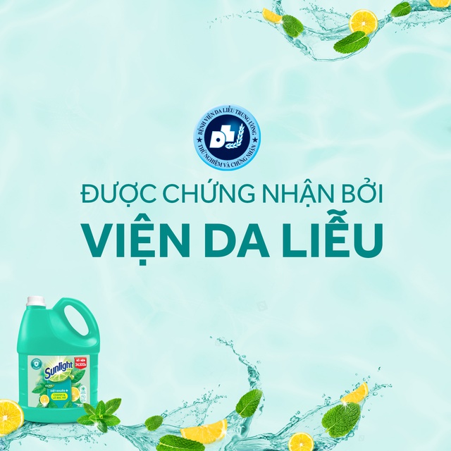 Nước rửa chén Sunlight Diệt Khuẩn Hương Chanh & Lá Bạc Hà chai 3.6kg (MỚI)