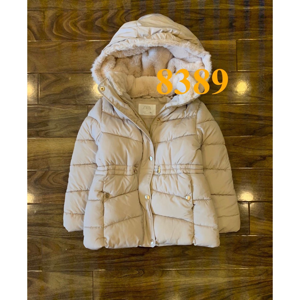 * Mã 8389: Áo phao béái, mũ lót lông mềm mịn, chít eo quá xinh. Hàng VNXK