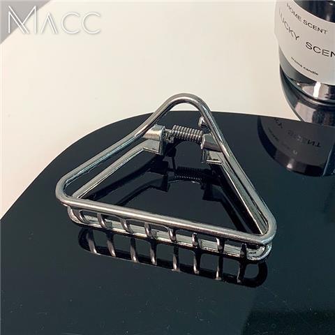 Bán Nóng✿F &amp; X Kẹp Tóc Kim Loại Nhỏ Hình Học Đơn Giản Phía Sau Dạng Kẹp Hình Học Đơn Giản ins Kẹp Nửa Đầu