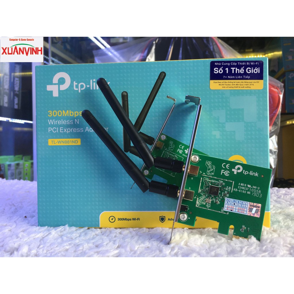 TP-Link Bộ thu Wireless PCI-E 2x WN881N | BigBuy360 - bigbuy360.vn