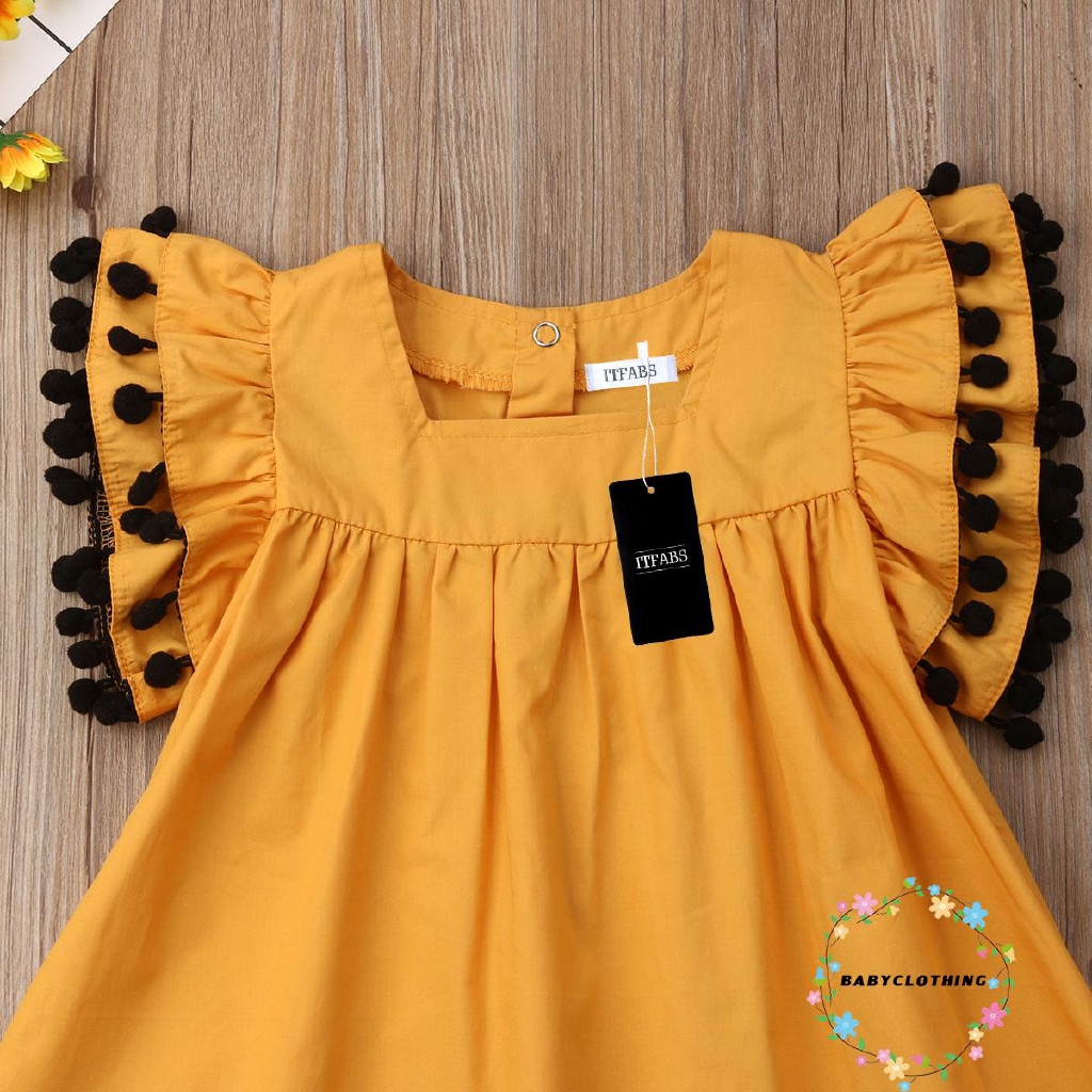 Set áo ngắn tay cổ tròn Liền Quần lót + chân váy lưng cao đáng yêu cho bé gái
