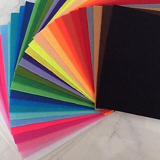 Vải nỉ cứng 45*45cm (chọn màu ghi chú lại)