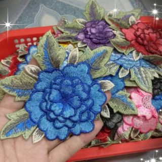 Hoa vải thêu 3D