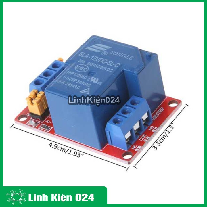 MODULE Relay 30A 250VAC High / Low 1 Kênh - 12VDC