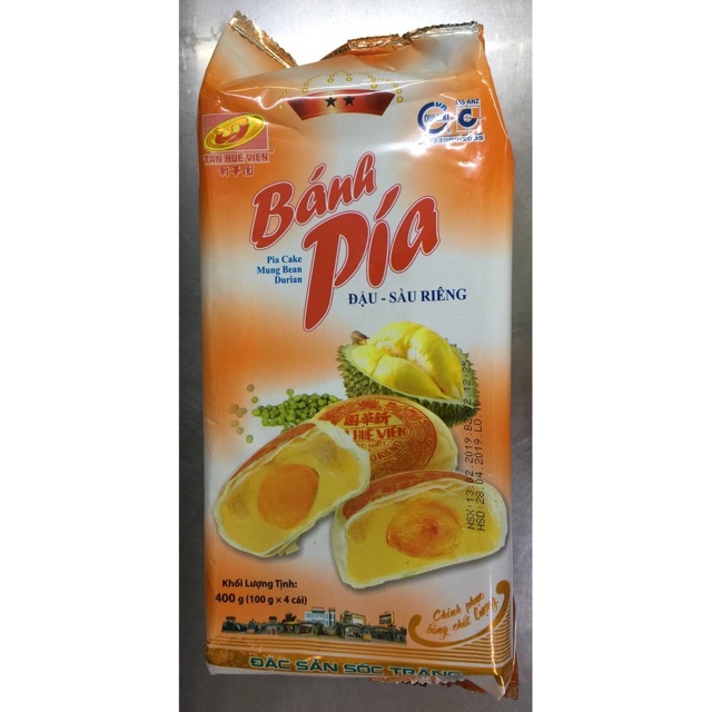 BÁNH PÍA ĐẬU SẦU RIÊNG LỚN DATE MỚI