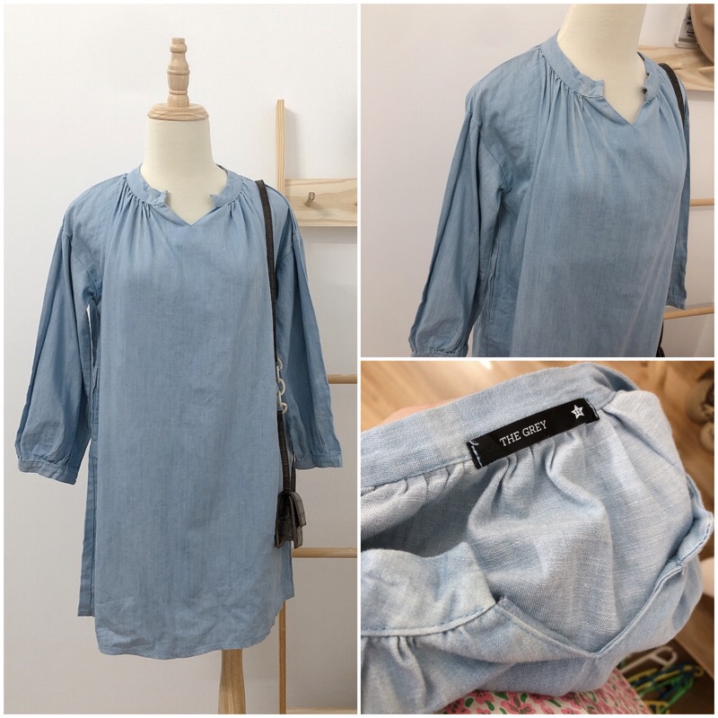 Áo sơ mi bò jean denim