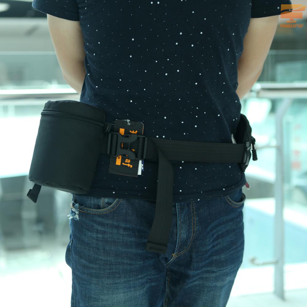 Túi Đựng Ống Kính Máy Ảnh 13x8.5cm Cho Dslr Nikon Canon Sony Lenses Fy-2