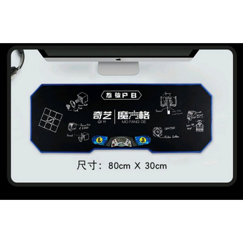 Thảm chơi rubik Qiyi Mat size nhỏ và lớn rubik Nha Trang