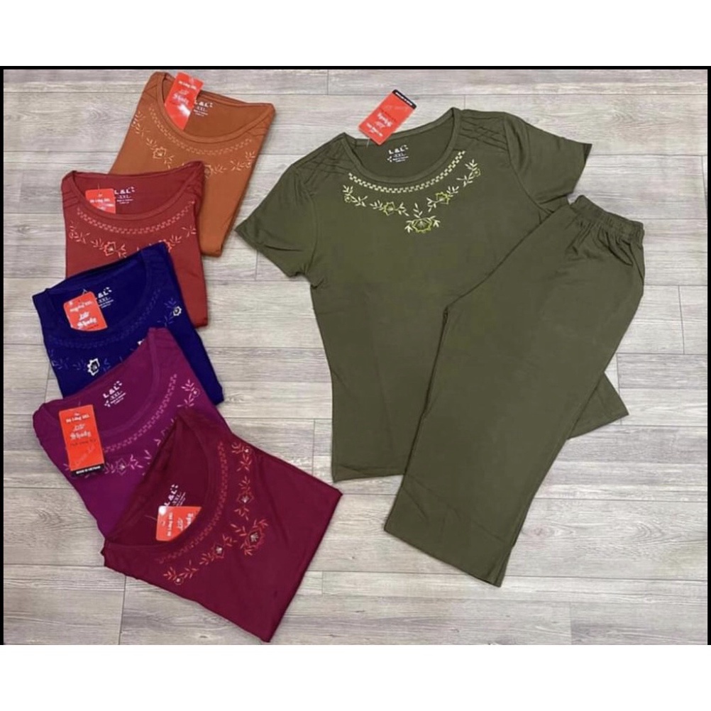 Bộ Đồ Trung Niên, Bộ đồ tay cộc quần lửng MANO chất cotton