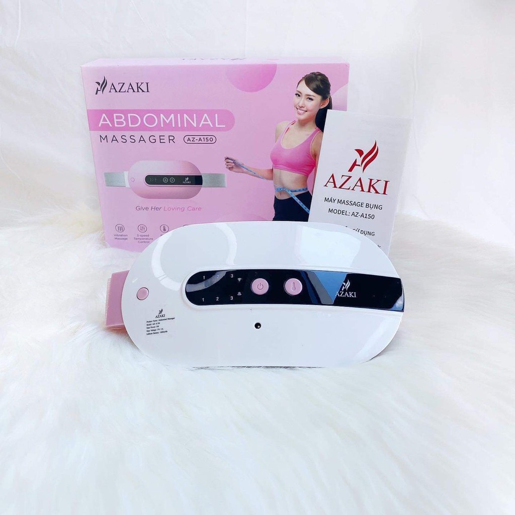 [ FreeShip ] MÁY MASSAGE BỤNG AZAKI A150 CHÍNH HÃNG