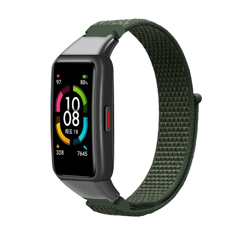 Dây đeo sợi nylon cho đồng hồ thông minh Huawei band 6 Honor Band 6
