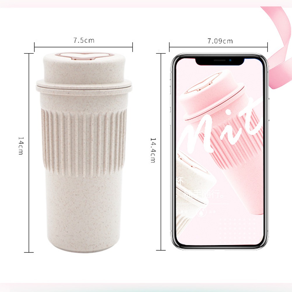 [XẢ KHO 3 NGÀY] Cốc Giữ Nhiệt Lúa Mạch CANDY CUP Dung Tích 350ml Chống Tràn An Toàn Khi Sử Dụng Bảo Vệ Môi Trường