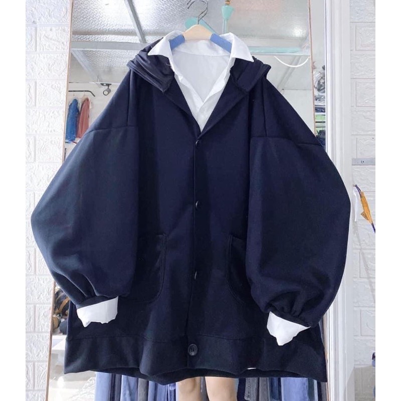 áo Hodie nỉ tay to⚡️FREESHIP EXTRA⚡️, cá tính chất | BigBuy360 - bigbuy360.vn