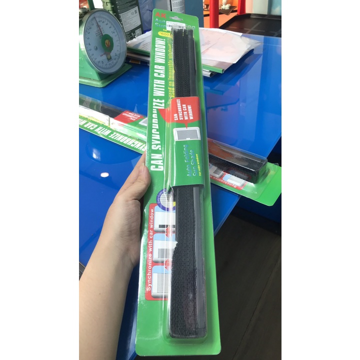 Rèm Xếp Che Nắng Cửa Xe Ô Tô, Rèm Che Nắng Ô Tô Thông Minh Xếp Gọn 60*40cm